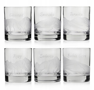 Pohár na kokteily - Poháre na whisky Szkło-Krosno 300 ml 6 ks.